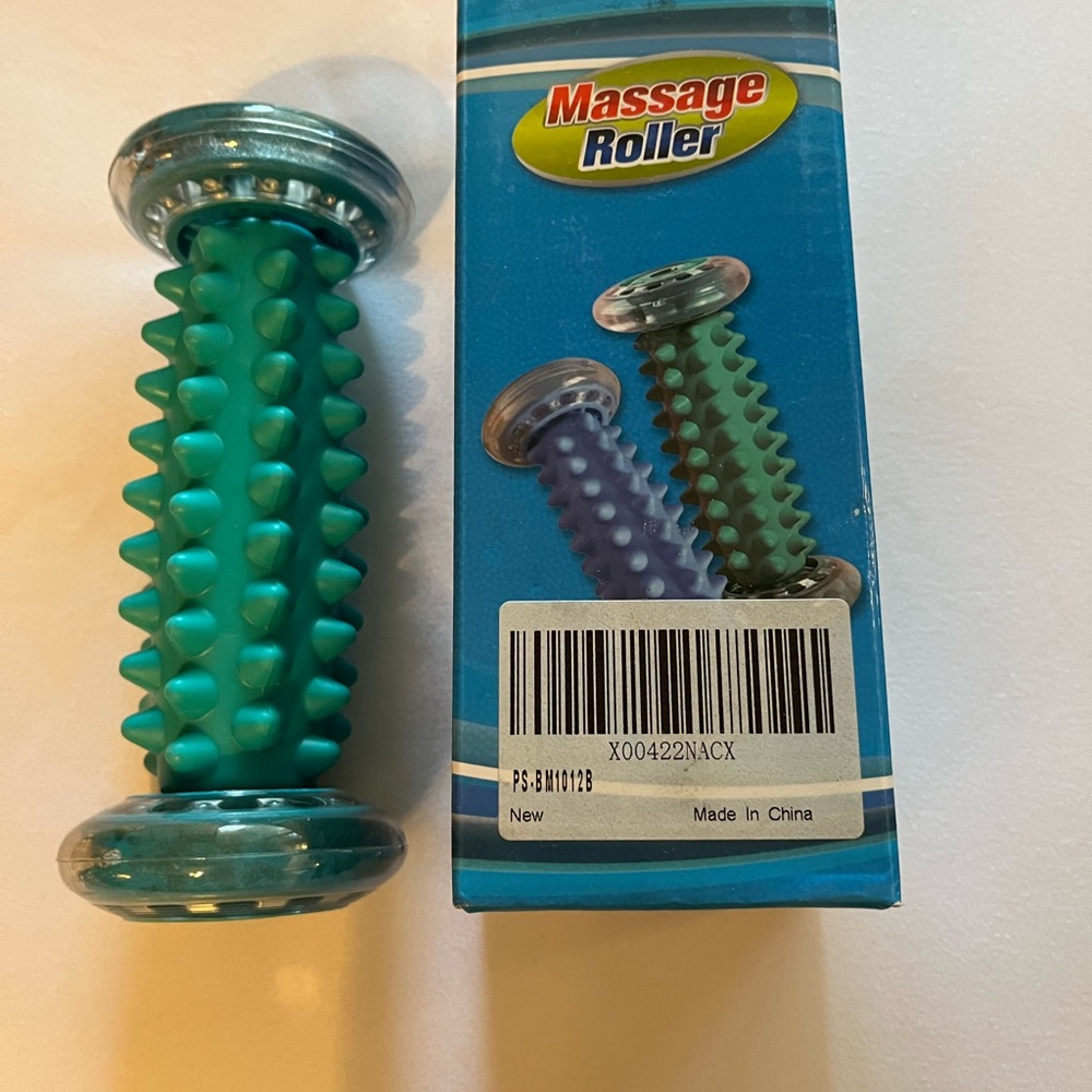 Massage Roller in Teal and Blue
